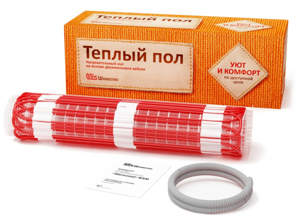 Нагревательный мат Warmstad WSM 175 Вт - 1,2 кв.м