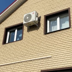 Стандартный монтаж кондиционера 