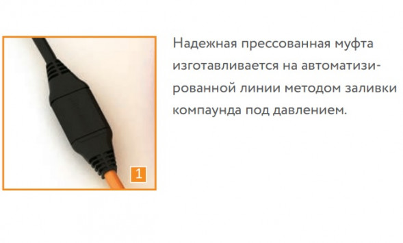 Нагревательный кабель Теплолюкс Tropix ТЛБЭ 13,0 м/190 Вт