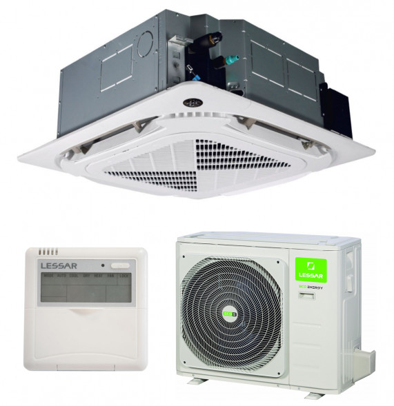 Кассетный кондиционер Lessar LS-HE24BVA2/LU-HE24UVA2/LZ-B4UB