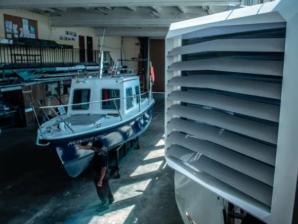 Водяной тепловентилятор Волкано РУ4 EC 10-90 кВт