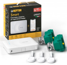 Система защиты от протечки воды Neptun Bugatti Smart TUYA 3/4