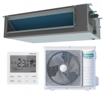 Канальный инверторный кондиционер Hisense AUD-24UX4RFM8/AUW-24U4RJ7