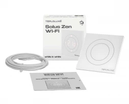 Терморегулятор Теплолюкс Solus Zen Wi-Fi белый/белый