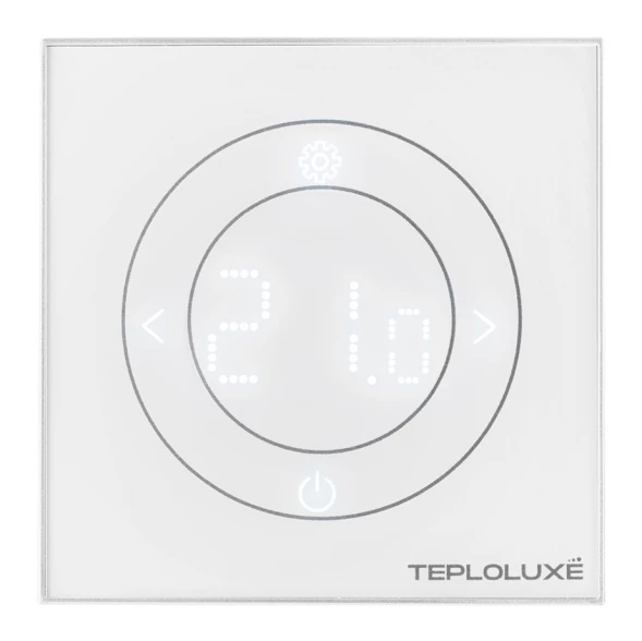 Терморегулятор Теплолюкс Solus Zen Wi-Fi белый/белый