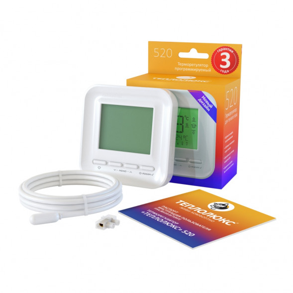 Терморегулятор Теплолюкс 520 белый