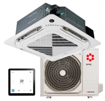Кассетный инверторный кондиционер Kentatsu KSVB105HZRN1W/KSUNB105HZRN1/KPU95-DR